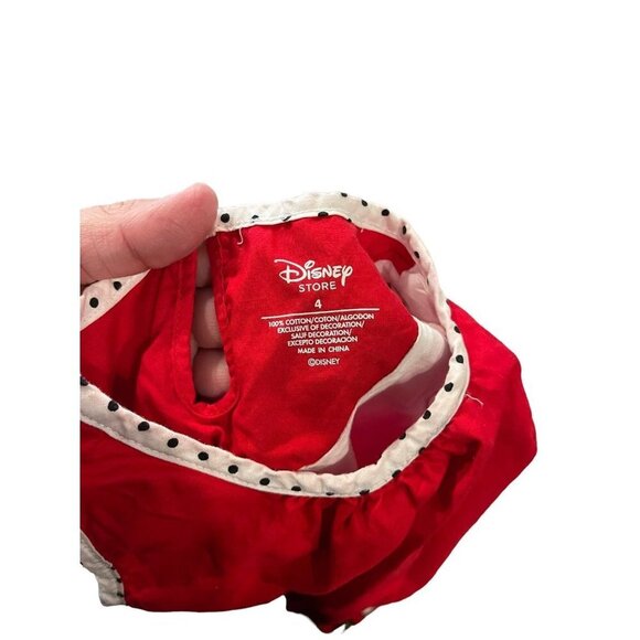 Bundle Girls Floral Dresses Denim Disney Size 4T - Picture 8 of 10